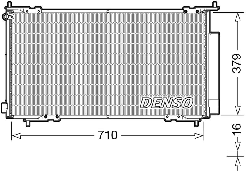 Denso Aircon Condenser DCN40015